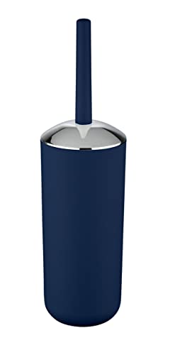 WENKO WC-Garnitur Brasil Dunkelblau - WC-Bürstenhalter, absolut bruchsicher, Kunststoff (TPE), 10 x 37 x 10 cm, Dunkelblau, 37 x 10 x 10 cm WENKO WC-Garnitur Brasil Dunkelblau - WC-Bürstenhalter, absolut bruchsicher, Kunststoff (TPE), 10 x 37 x 10 cm, Dunkelblau, 37 x 10 x 10 cm von WENKO