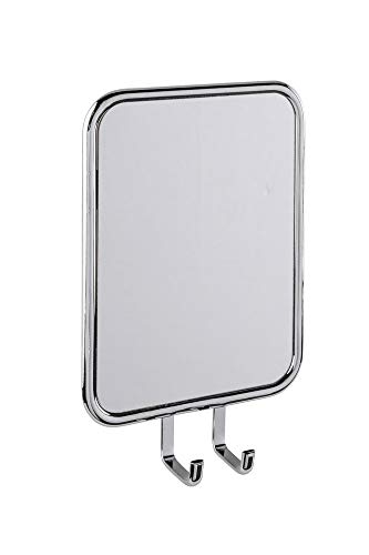 WENKO Express-Loc® Antibeschlagspiegel Cali - beschlagfreier Duschspiegel, Rasierspiegel, Befestigen ohne bohren, Edelstahl rostfrei, 13.5 x 20 x 6.5 cm, Glänzend WENKO Express-Loc® Antibeschlagspiegel Cali - beschlagfreier Duschspiegel, Rasierspiegel, Befestigen ohne bohren, Edelstahl rostfrei, 13.5 x 20 x 6.5 cm, Glänzend von WENKO