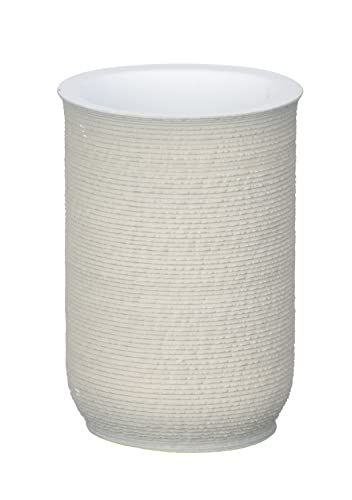 WENKO Zahnputzbecher Nebo Grau - Zahnbürstenhalter für Zahnbürste und Zahnpasta, Polyresin, 7.5 x 11 x 7.5 cm, Grau WENKO Zahnputzbecher Nebo Grau - Zahnbürstenhalter für Zahnbürste und Zahnpasta, Polyresin, 7.5 x 11 x 7.5 cm, Grau von WENKO