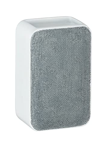 WENKO Zahnputzbecher Ambila Grau - Zahnbürstenhalter für Zahnbürste und Zahnpasta, Polyresin, 7.5 x 12 x 6.5 cm, Grau WENKO Zahnputzbecher Ambila Grau - Zahnbürstenhalter für Zahnbürste und Zahnpasta, Polyresin, 7.5 x 12 x 6.5 cm, Grau von WENKO