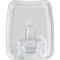 Wenko - 2er Universal Haken Transparent Wand Halter Bad Küche wc Haushalt Design - transparent Wenko - 2er Universal Haken Transparent Wand Halter Bad Küche wc Haushalt Design - transparent von Wenko