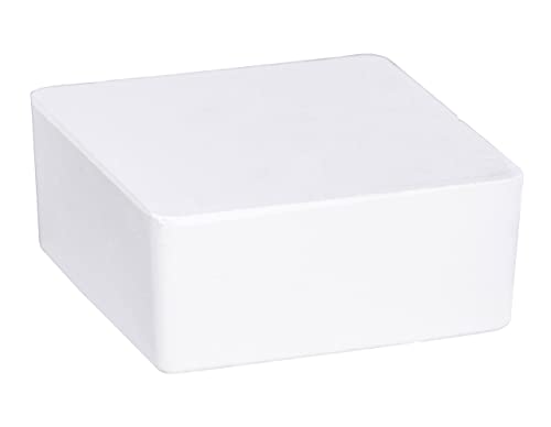 WENKO Nachfüller Raumentfeuchter Cube, Nachfüllpack für Luftentfeuchter, reduziert Schimmel & Gerüche, 500 g Granulatblock, sofortige Wirkung bis zu 2 Monate, 10 x 5 x 10 cm, Weiß von WENKO