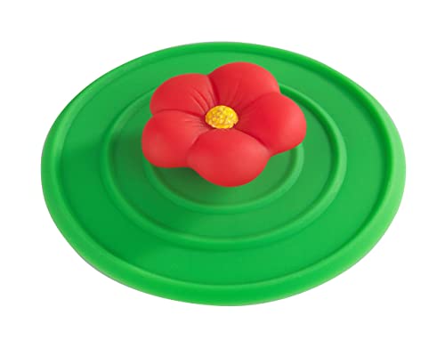 WENKO Abfluss-STOP Blume - Abfluss-Stopfen, für alle handelsüblichen Spülbecken, Silikon, 11 x 2 x 11 cm, Grün, 2 x 11 x 11 cm WENKO Abfluss-STOP Blume - Abfluss-Stopfen, für alle handelsüblichen Spülbecken, Silikon, 11 x 2 x 11 cm, Grün, 2 x 11 x 11 cm von WENKO