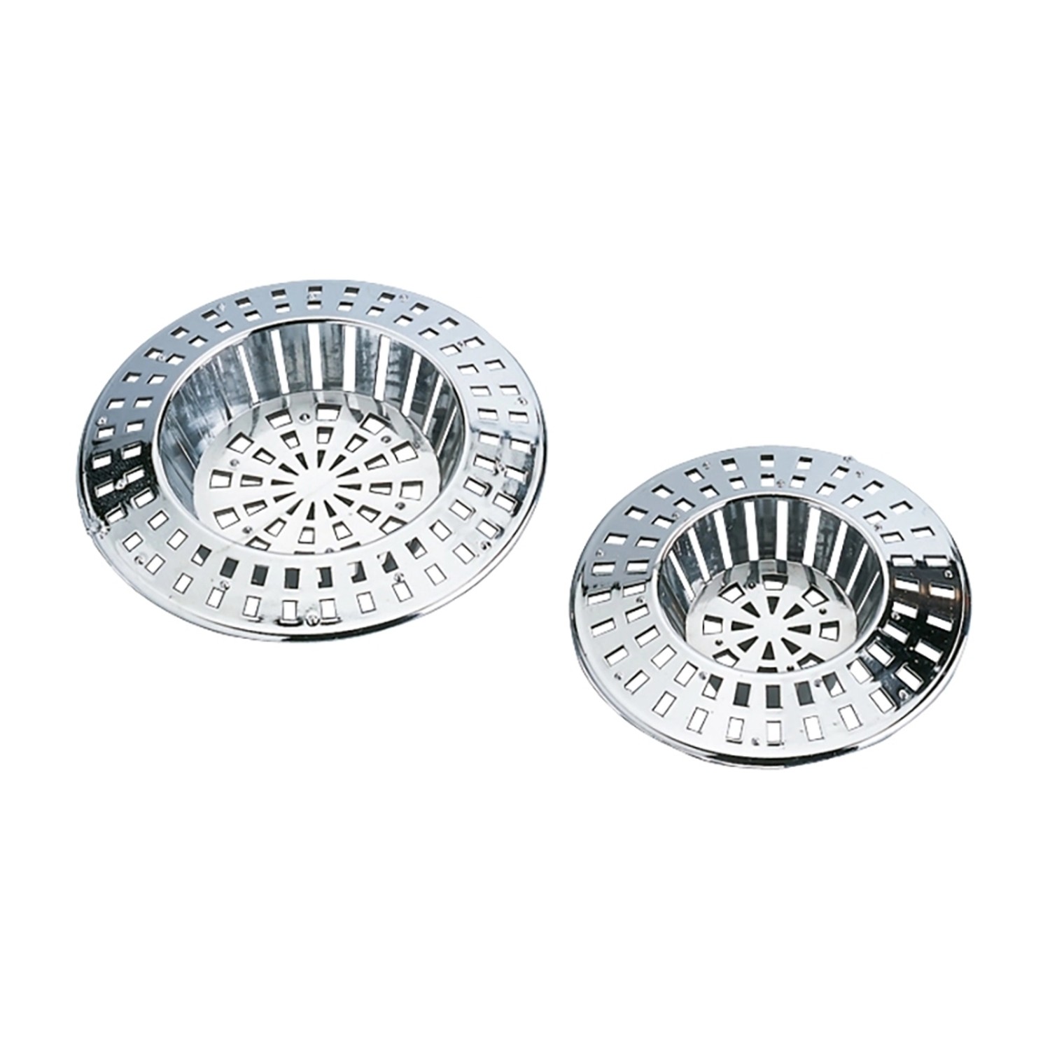 Wenko Abfluss-Sieb Chrom 2er Set Wenko Abfluss-Sieb Chrom 2er Set von Wenko