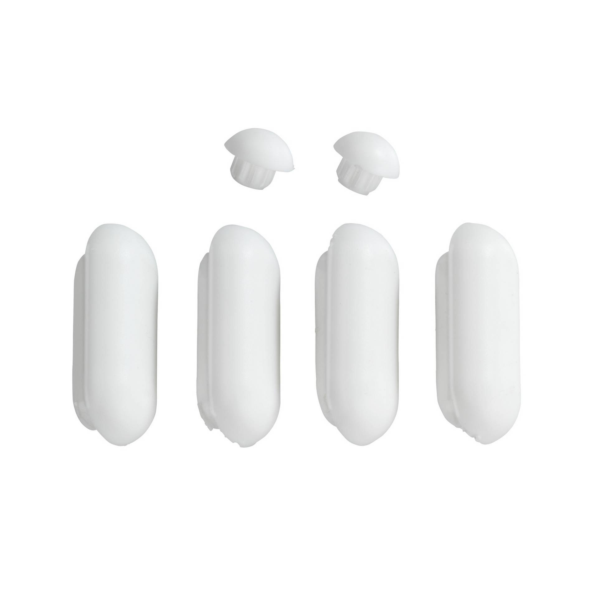 Wenko Puffer-Set für WC-Sitz für Duroplast Acryl WC-Sitze von Wenko