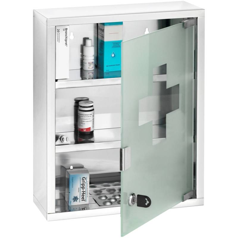 Wenko Bad-Hängeschrank Alufarben 40 cm Wenko Bad-Hängeschrank Alufarben 40 cm von Wenko