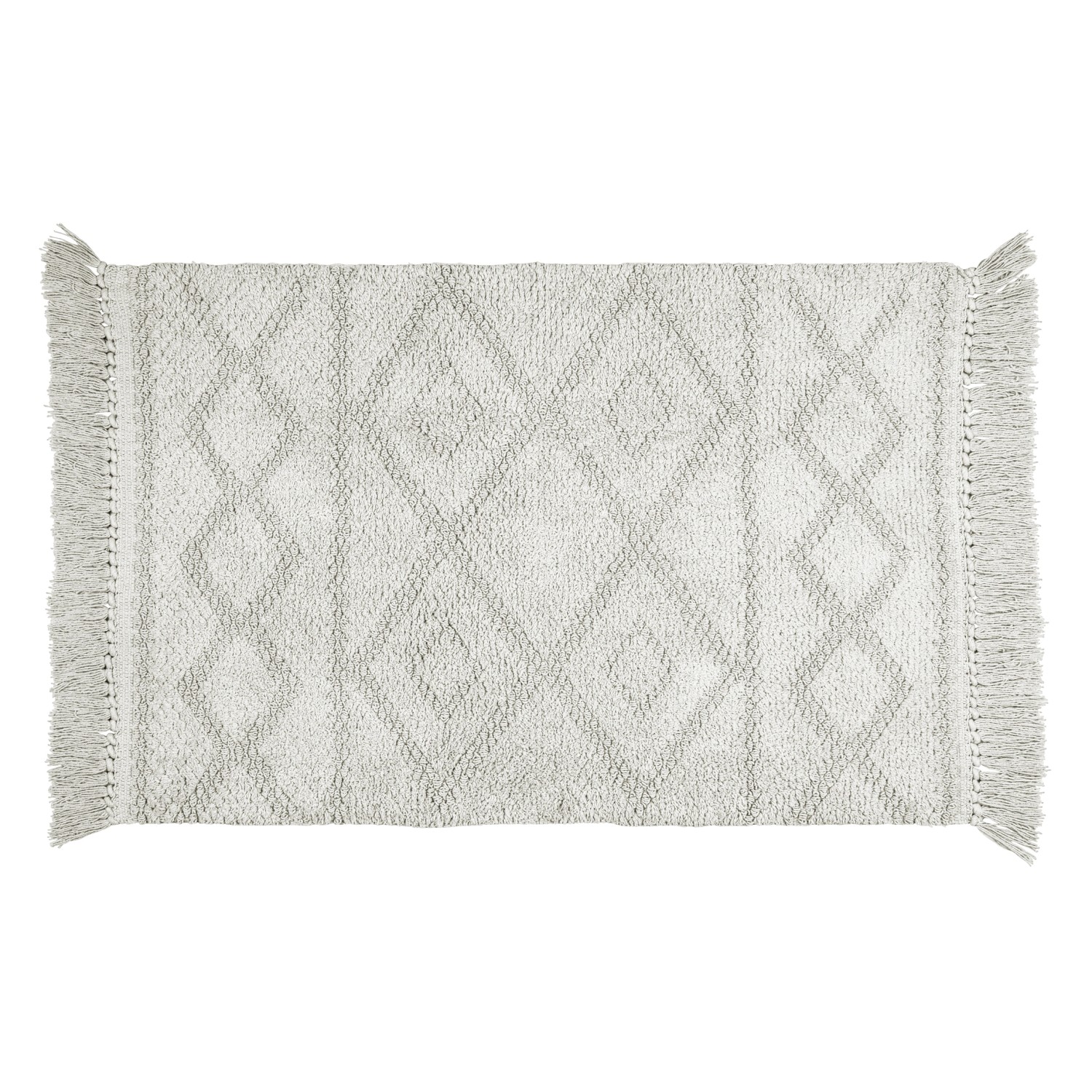 Wenko Badematte Urla 60 cm x 90 cm Grau von Wenko