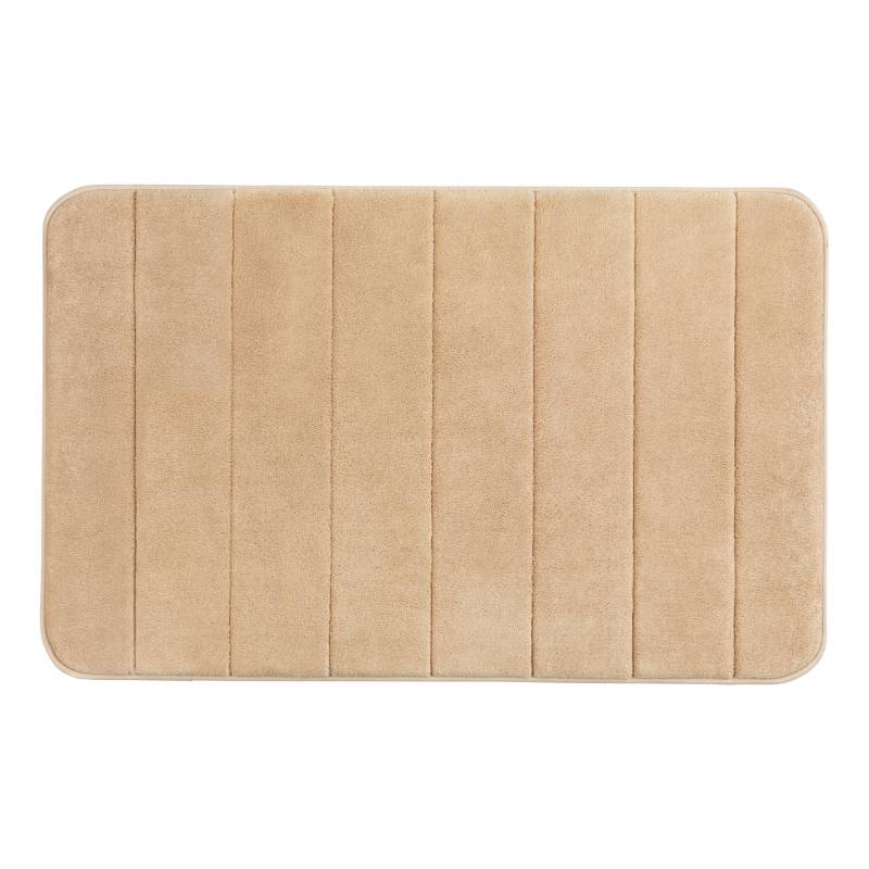 Wenko Badteppich 'Stripes' Memory Foam sand 50 x 80 cm von Wenko