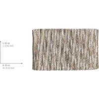Wenko - Badteppich Urdu Taupe 60 x 90 cm, Mit Melagne-Effekt, Taupe, Polyester taupe, Baumwolle - taupe Wenko - Badteppich Urdu Taupe 60 x 90 cm, Mit Melagne-Effekt, Taupe, Polyester taupe, Baumwolle - taupe von Wenko