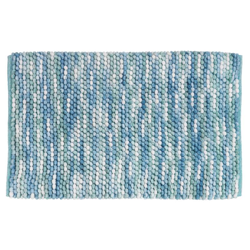 Wenko Badteppich 'Urdu' aqua 60 x 90 cm von Wenko