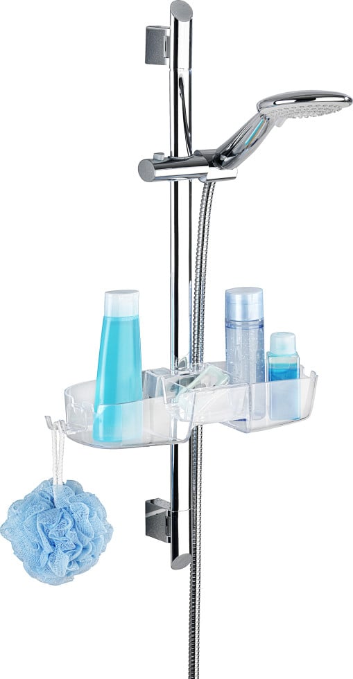 Wenko Duschkorb Premium Kunststoff, Farbe: transparent von Wenko