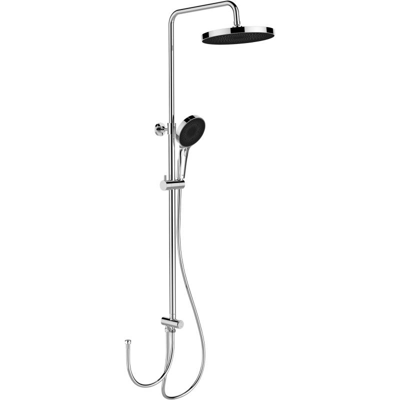 Wenko Duschsystem 'Softwater' Edelstahl 75 - 120 cm, 4 Strahlarten von Wenko