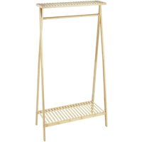 Bambus Standgarderobe Lanai in Braun 88 x 170 x 42 cm - Garderobe : Braun - Wenko von Wenko