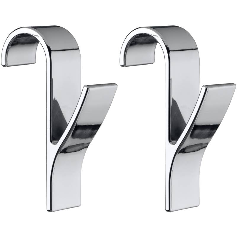 Wenko Haken für Handtuchheizkörper Chrom 2er Set von Wenko