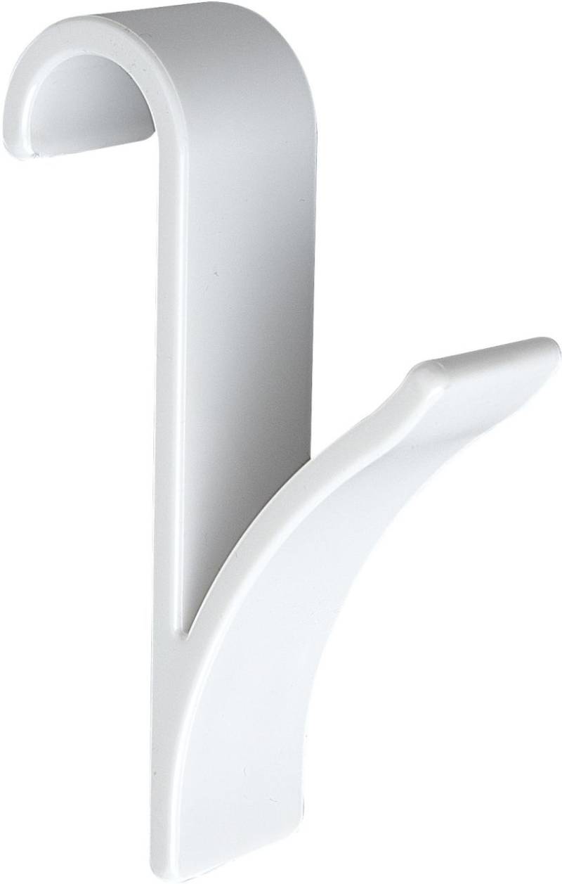 Wenko Haken für Handtuchheizkörper Kunststoff, weiß, 2er-Set von Wenko
