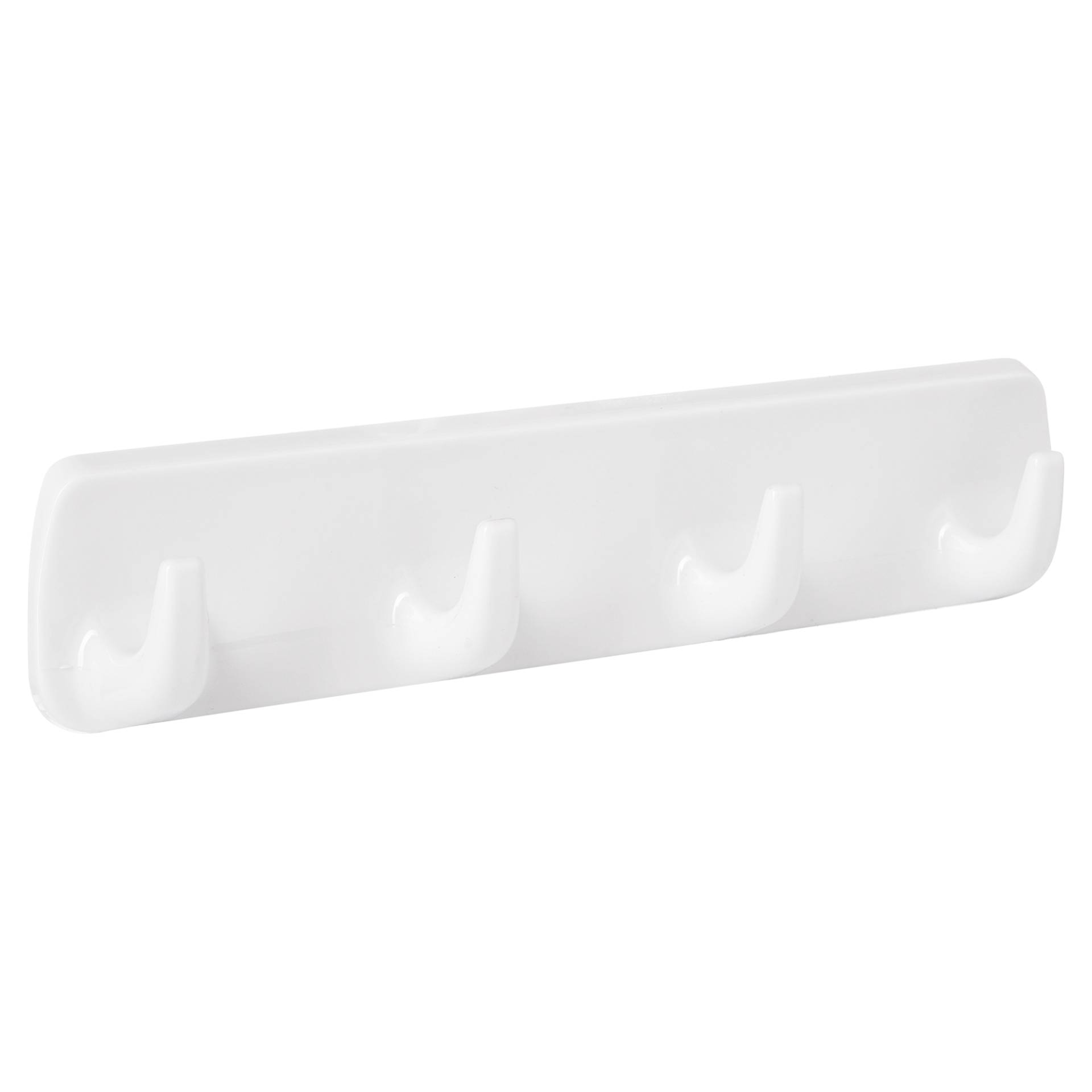 Wenko Hakenleiste weiß, 4 Haken von Wenko
