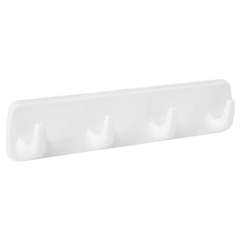 Wenko Hakenleiste weiß, 4 Haken von Wenko