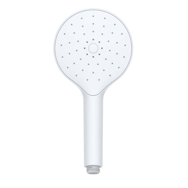 Wenko Handbrause 'Automatic Cleaning' weiß rund Ø 12 cm von Wenko