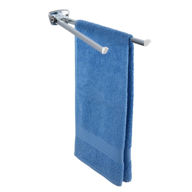 Wenko Handtuchhalter 'Basic' Edelstahl rostfrei, 2 Arme von Wenko