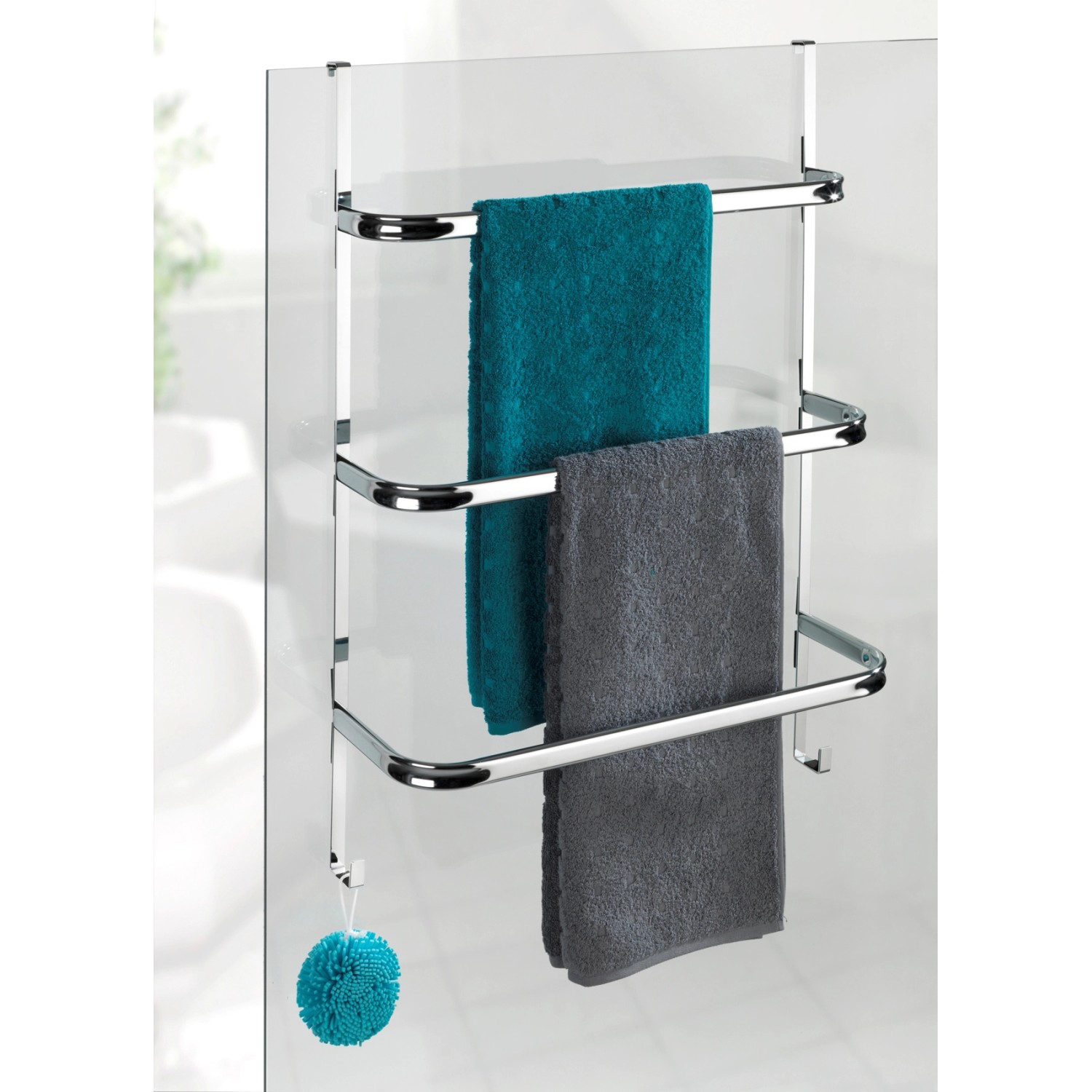 Wenko Handtuchhalter Irpinia 3 Handtuchstangen Stahl 54,5 x 77,5 x 21,5 cm Chrom Wenko Handtuchhalter Irpinia 3 Handtuchstangen Stahl 54,5 x 77,5 x 21,5 cm Chrom von Wenko