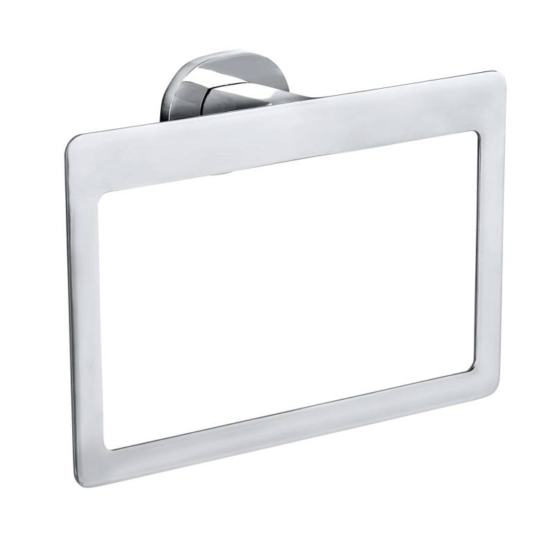 Wenko Handtuchring Maribor UV-Loc® Zinkdruckguss-Chrom Silber Glänzend von Wenko