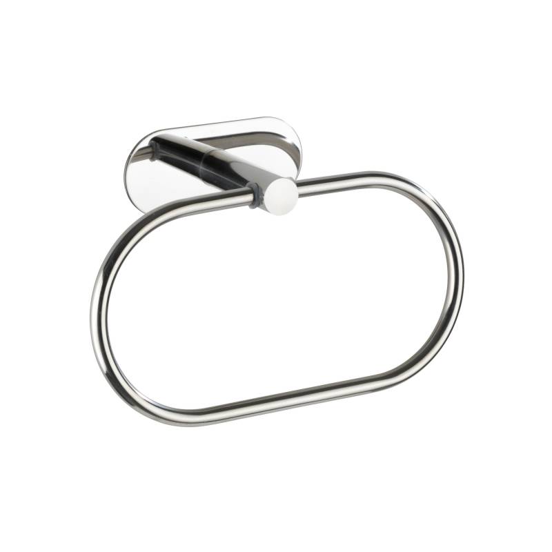 Wenko Handtuchring 'Turbo-Loc Orea Shine' Edelstahl glänzend 20,5 x 12,5 x 7,5 cm von Wenko
