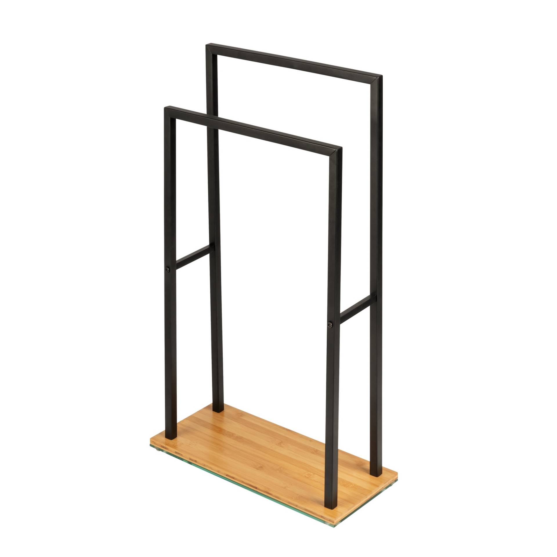 Wenko Handtuchständer 'Bambusa' bambus/schwarz 46 x 80 x 20 cm Wenko Handtuchständer 'Bambusa' bambus/schwarz 46 x 80 x 20 cm von Wenko