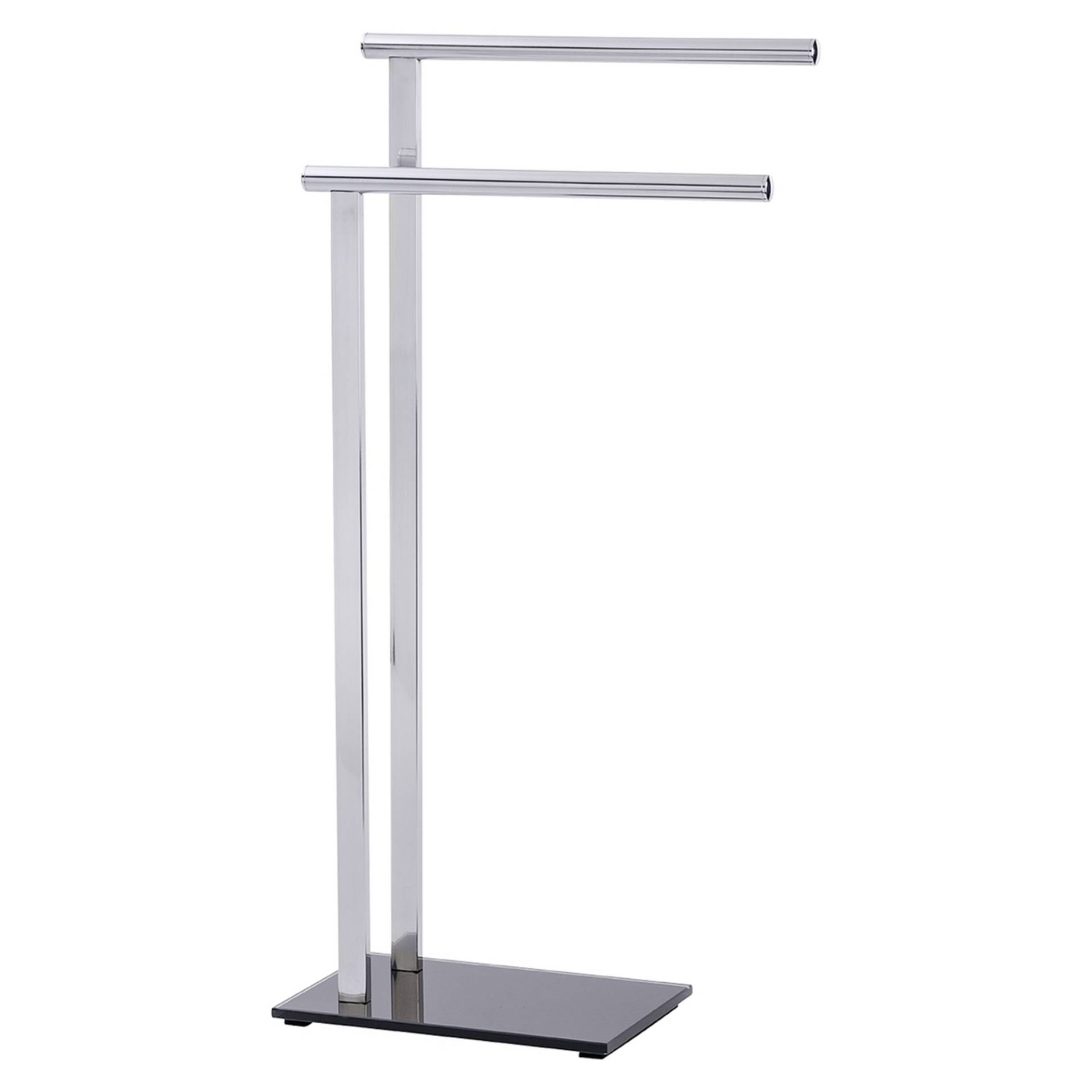 Wenko Handtuchständer 'Lava' Edelstahl glänzend 2 Stangen 42 x 20 x 81 cm Wenko Handtuchständer 'Lava' Edelstahl glänzend 2 Stangen 42 x 20 x 81 cm von Wenko