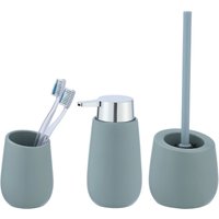 Wenko Keramik Bad-Accessoire-Set BADI, Keramik von Wenko