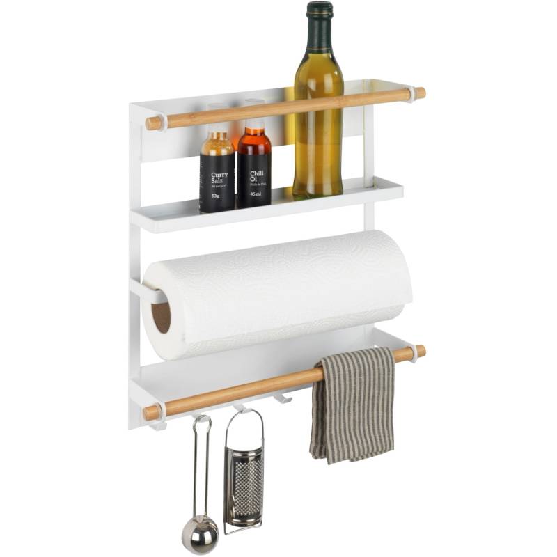 Wenko Küchenregal Magna Magnetisches Regal zur Befestigung ohne Bohren Weiß Wenko Küchenregal Magna Magnetisches Regal zur Befestigung ohne Bohren Weiß von Wenko