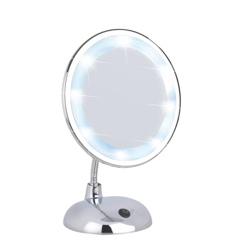 Wenko LED Kosmetik-Standspiegel Style Chrom von Wenko