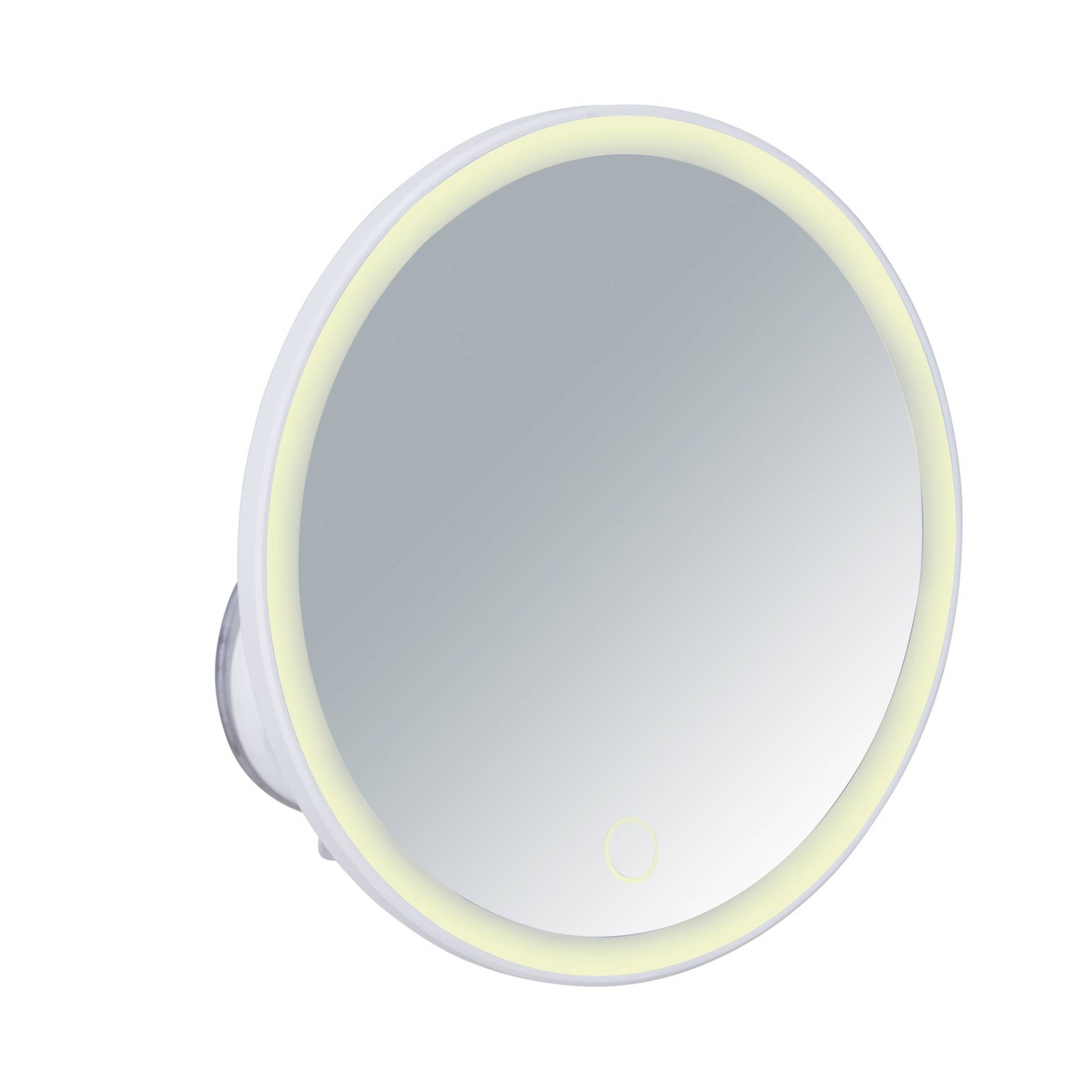 Wenko LED-Wandspiegel 'Isola' weiß Ø 16 cm von Wenko