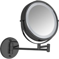 Wenko Power-Loc LED Wandspiegel Lumi Schwarz mit 5-fach Vergrößerung Wenko Power-Loc LED Wandspiegel Lumi Schwarz mit 5-fach Vergrößerung von Wenko