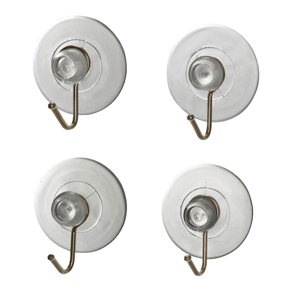 Wenko Saughaken transparent, 4er Set Wenko Saughaken transparent, 4er Set von Wenko