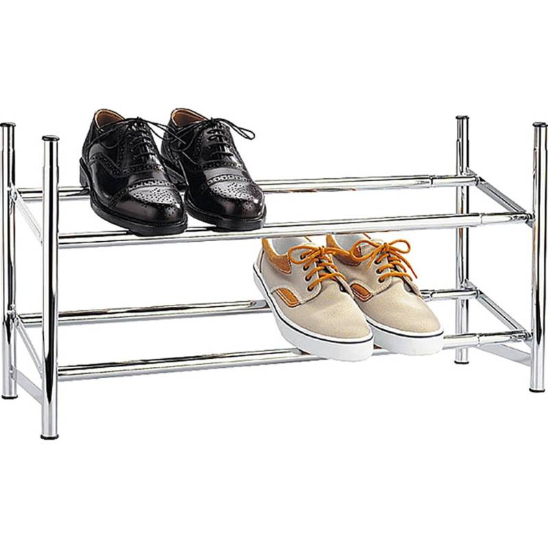 Wenko Schuhregal Ausziehbar Vernickelt 62-115 x 23 x 35 cm Wenko Schuhregal Ausziehbar Vernickelt 62-115 x 23 x 35 cm von Wenko