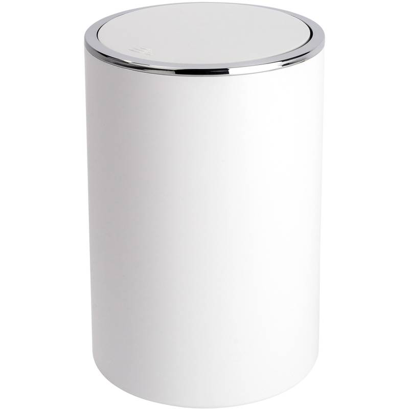 Wenko Schwingdeckeleimer Inca Weiß 5 l von Wenko