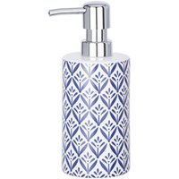 Seifenspender Lorca Keramik, 360 ml, Blau, Keramik blau - blau - Wenko von Wenko