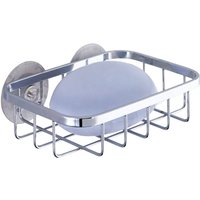 Seifenablage Ragusa, Silber glänzend, Edelstahl rostfrei glänzend - silber glänzend - Wenko von Wenko