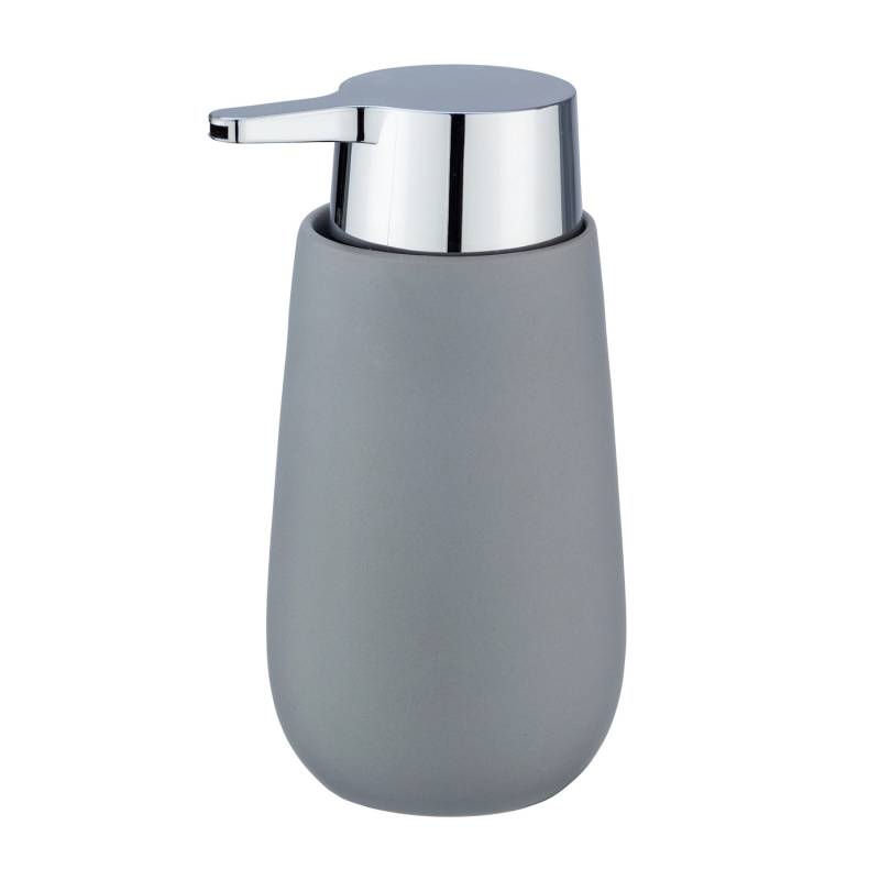 Wenko Seifenspender Badi Grau 0.32 l Keramik 9.5 x 16 x 8 cm Wenko Seifenspender Badi Grau 0.32 l Keramik 9.5 x 16 x 8 cm von Wenko