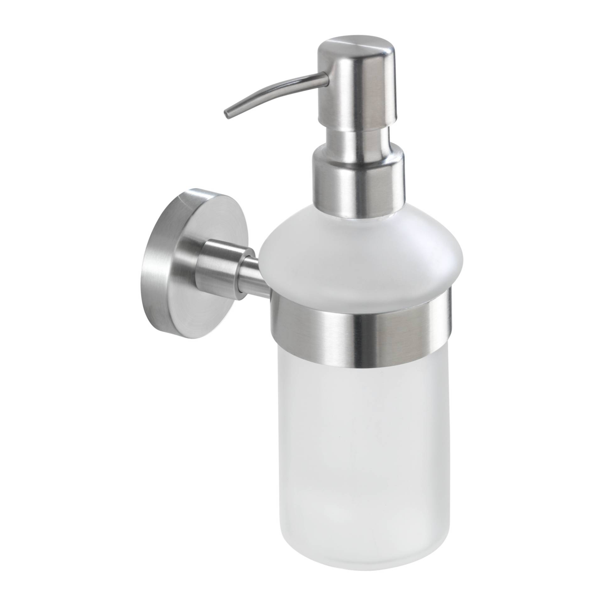Wenko Seifenspender 'Bosio matt' Glas satiniert, 200 ml Wenko Seifenspender 'Bosio matt' Glas satiniert, 200 ml von Wenko