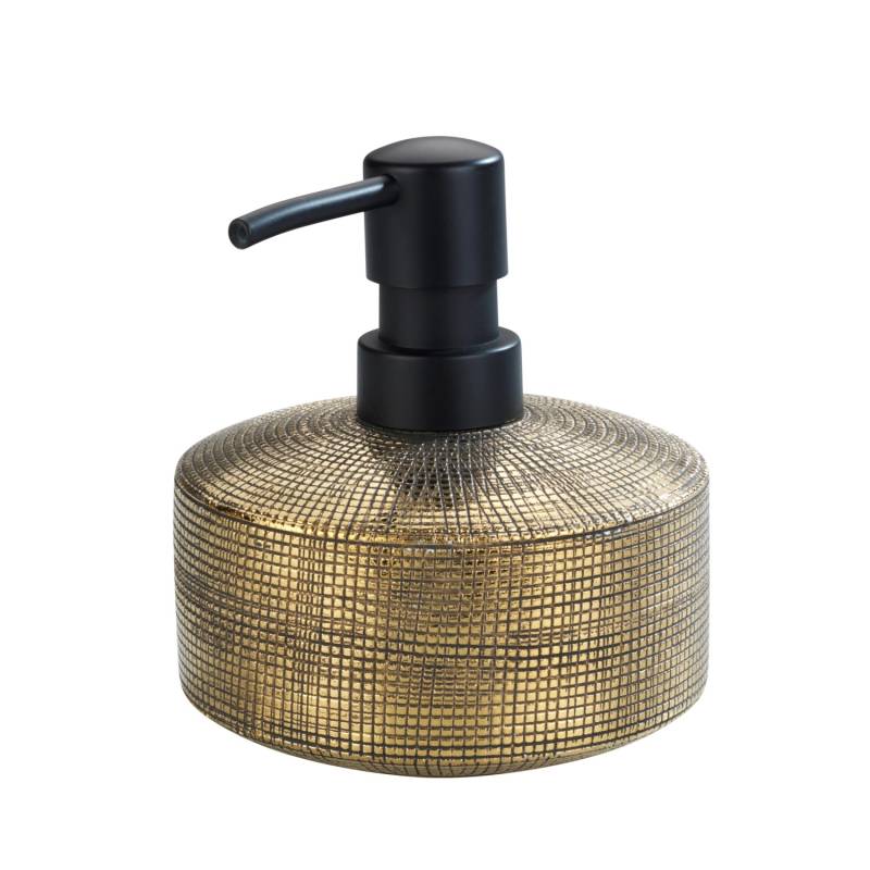Wenko Seifenspender Rivara Keramik 0.4 l Gold von Wenko