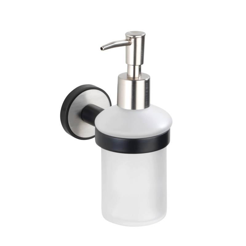 Wenko Seifenspender Udine UV-Loc® 200 ml Silber Matt von Wenko