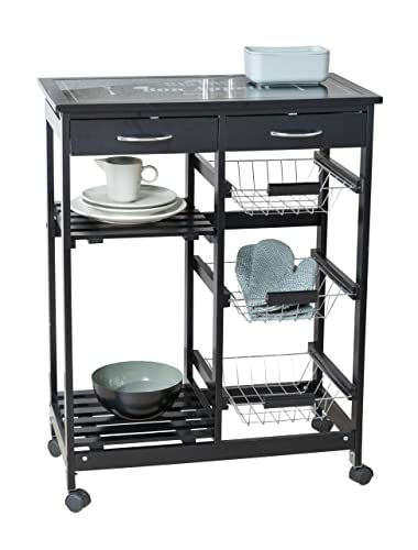 WENKO Küchenwagen Bon Appetit, Küchenregal, Servierwagen von WENKO