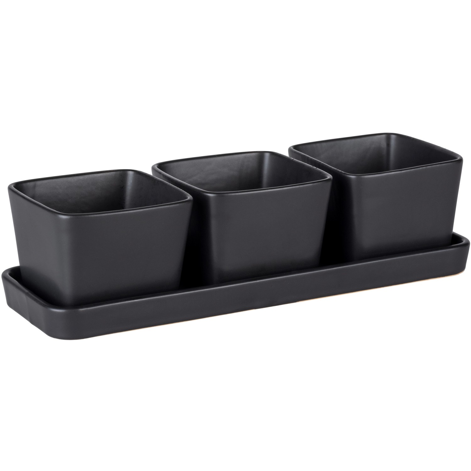 Wenko Snack und Dip Schalen Set Black Outdoor Kitchen Schwarz Wenko Snack und Dip Schalen Set Black Outdoor Kitchen Schwarz von Wenko