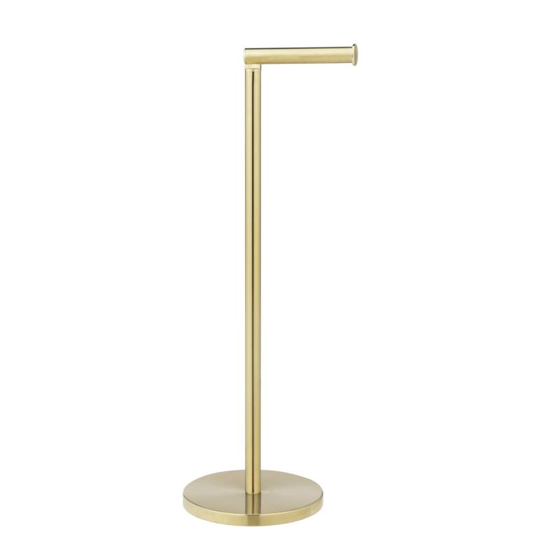 Wenko Stand Toilettenpapierhalter goldfarben für 5 Rollen von Wenko