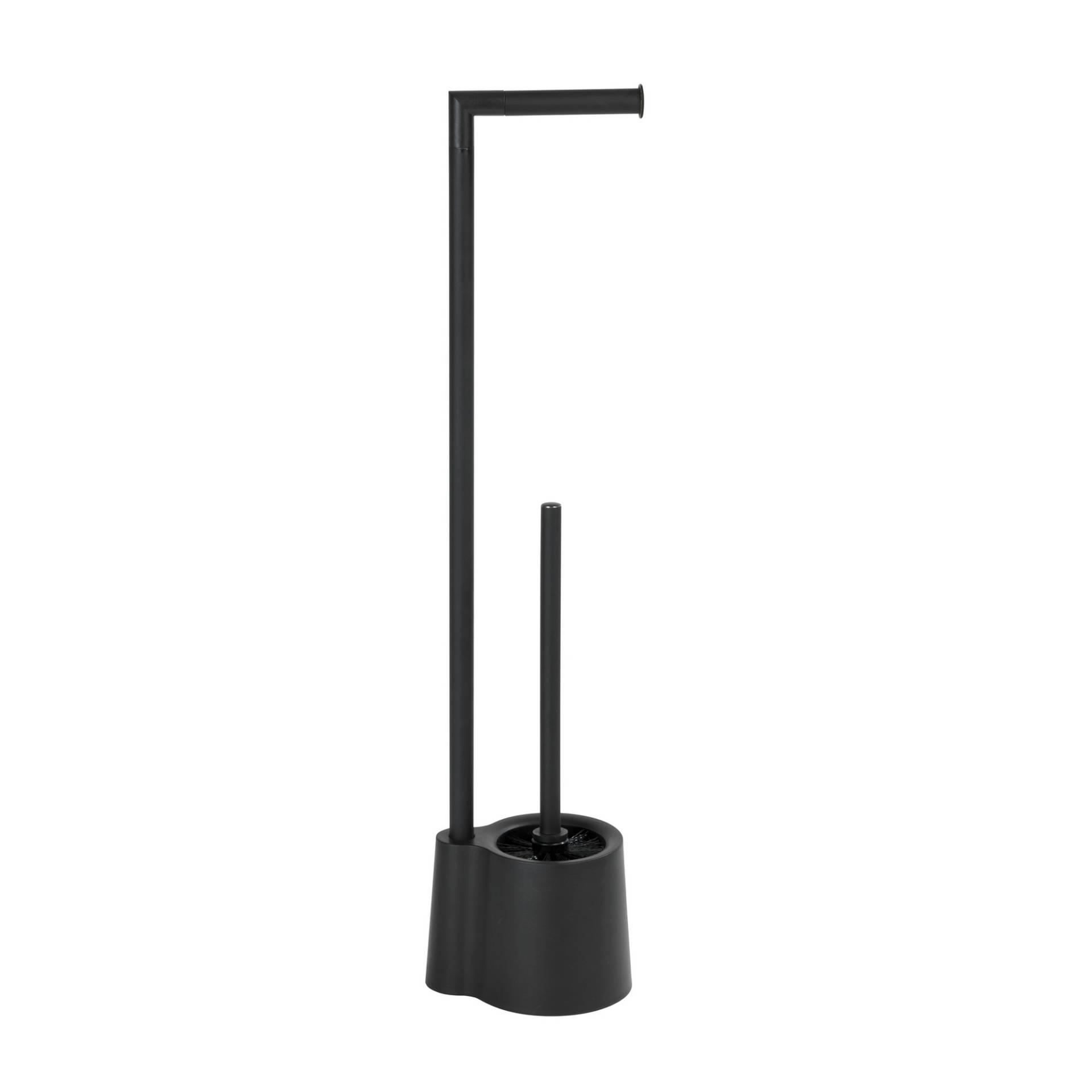 Wenko Stand-WC-Garnitur 'Avola' schwarz matt 13 x 70 x 16 cm Wenko Stand-WC-Garnitur 'Avola' schwarz matt 13 x 70 x 16 cm von Wenko