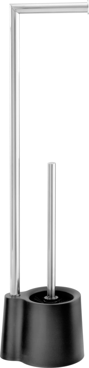 Wenko Stand WC-Garnitur Avola schwarz Wenko Stand WC-Garnitur Avola schwarz von Wenko