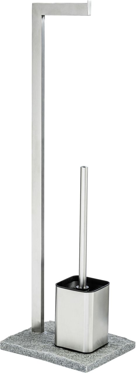 Wenko Stand WC-Garnitur Granit chrom Wenko Stand WC-Garnitur Granit chrom von Wenko