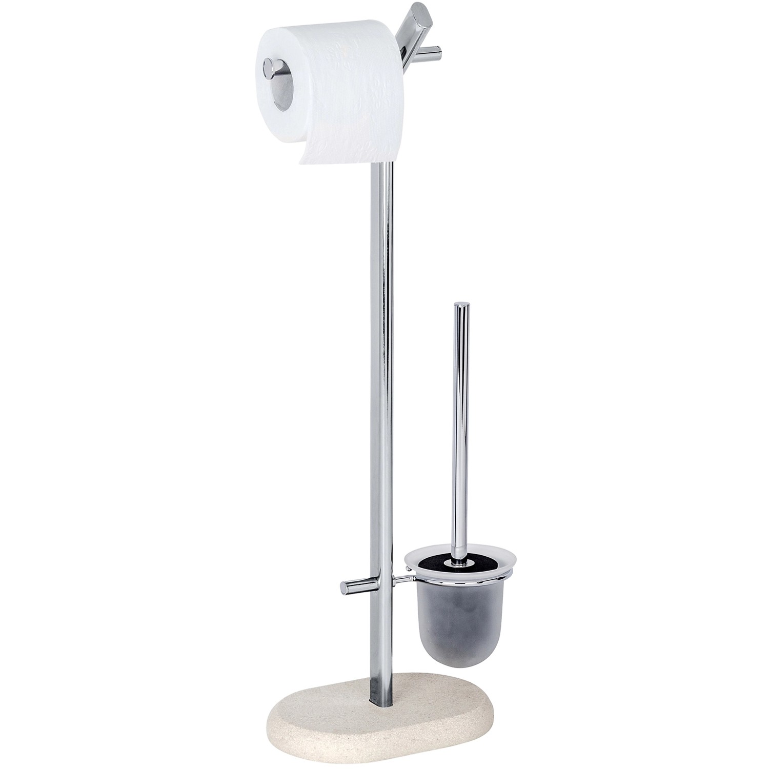 Wenko Stand WC-Garnitur Puro Sand von Wenko