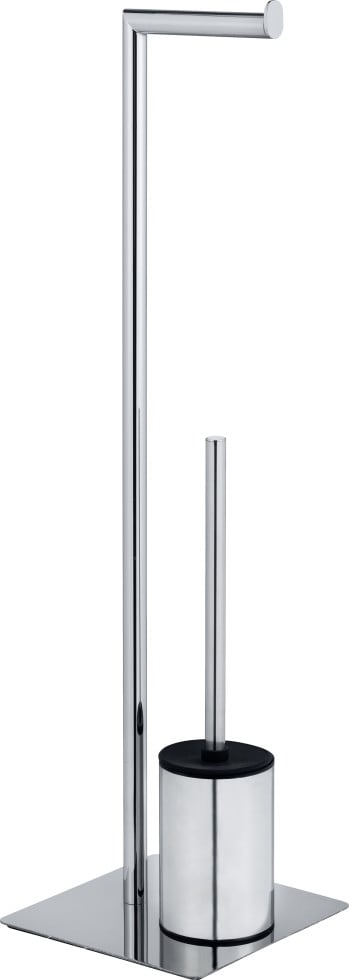 Wenko Stand WC-Garnitur Serrenti chrom Stahl von Wenko